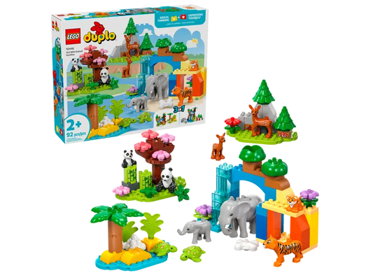 Duplo 3 in 1 Wild Animal Families