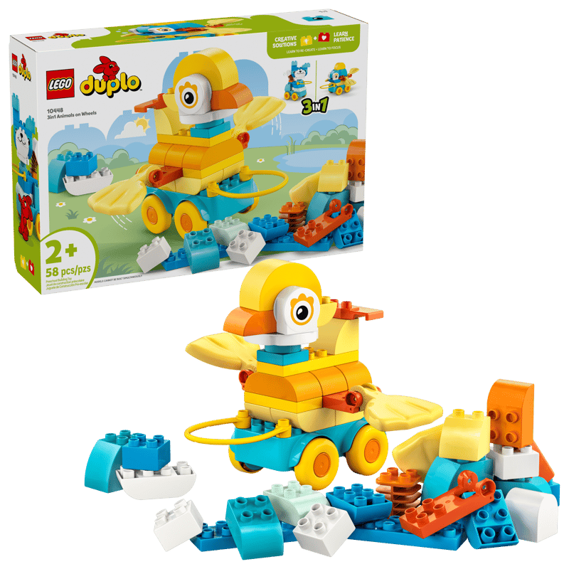 Duplo 3 in 1 Animals on Wheels