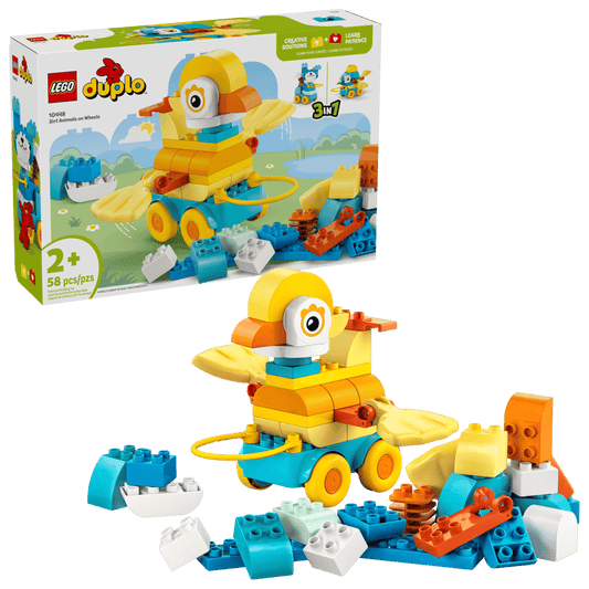 Duplo 3 in 1 Animals on Wheels