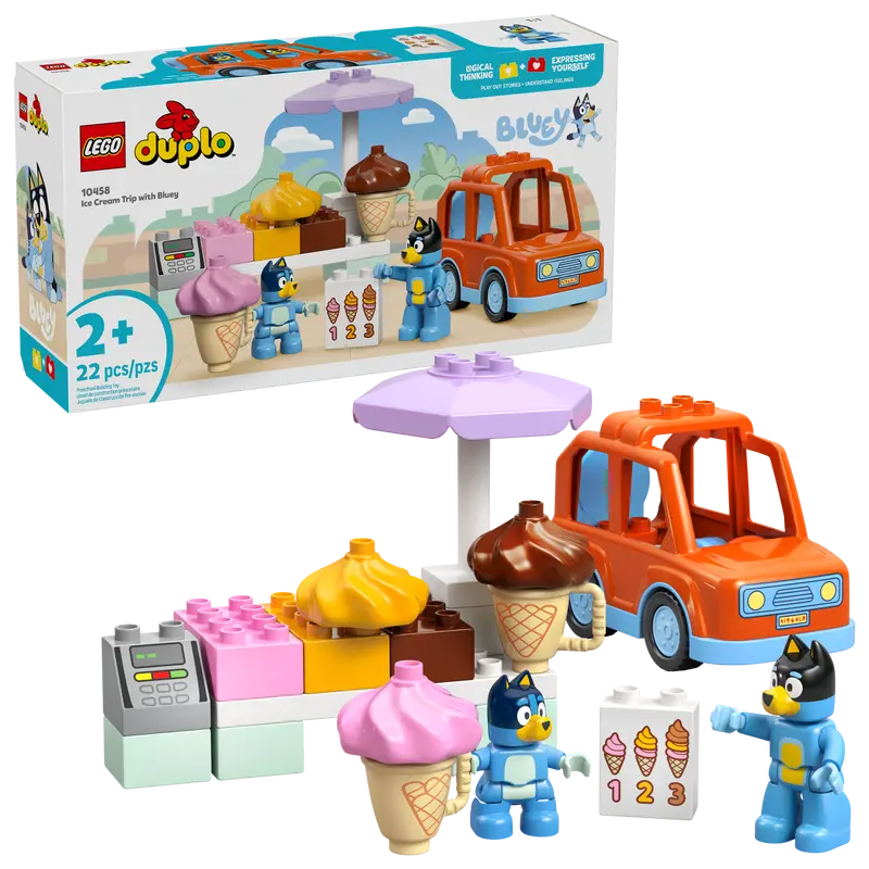 Duplo Ice Cram Trip with Bluey