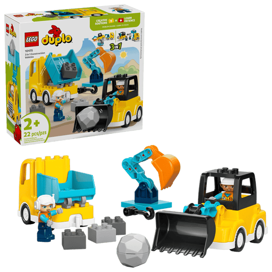 Duplo 3 in 1 Construction Vehicles