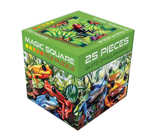 Magic Square Puzzle Frogs 25pc