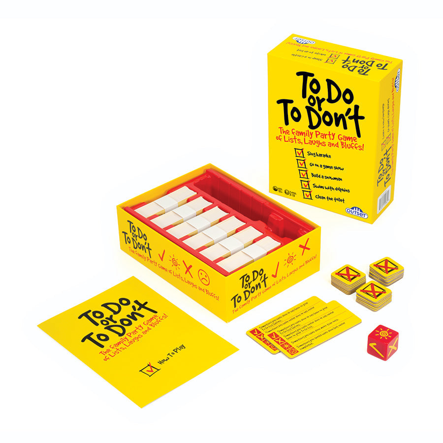 To Do or To Don't - The Family Party Game of Lists, Laughs and Bluffs!