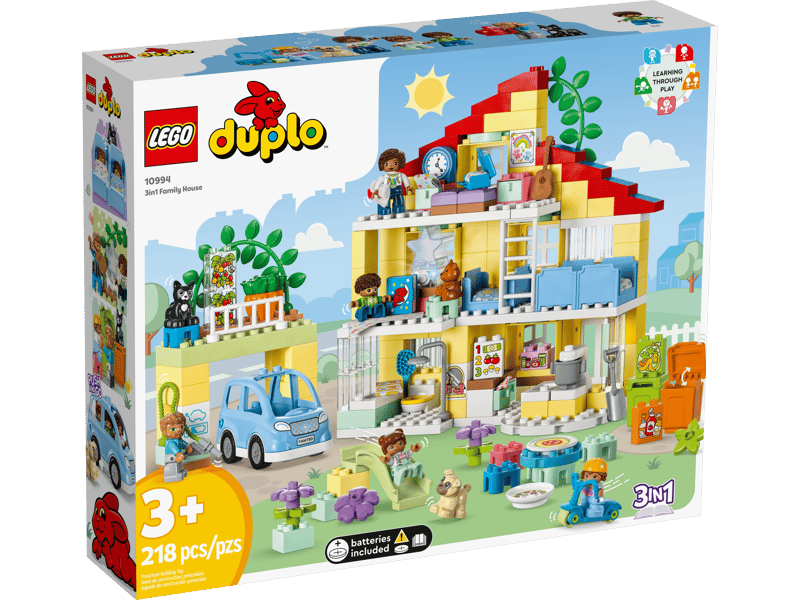 Duplo 3-in-1 Family House