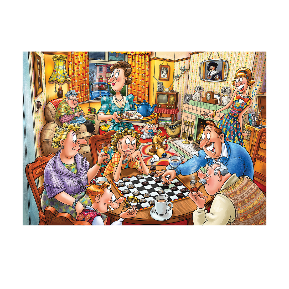 Wasgij? #25 Games Night 1000pc
