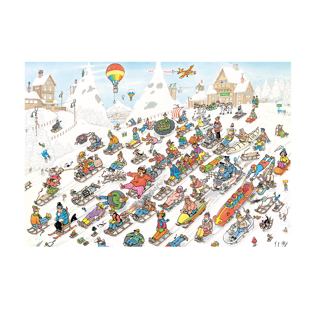 It's All Going Down Hill 2000pc JVH