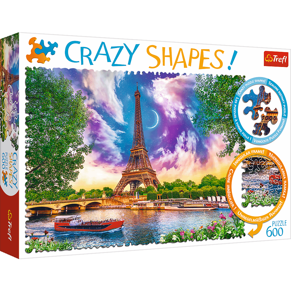 Crazy Shapes! Sky over Paris 600pc