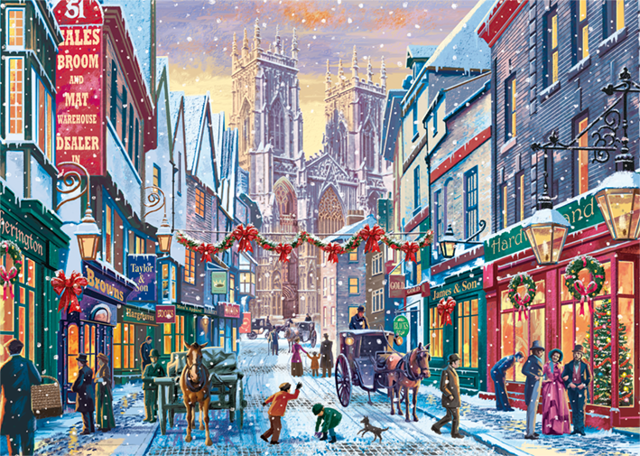 Christmas in York 1000pc