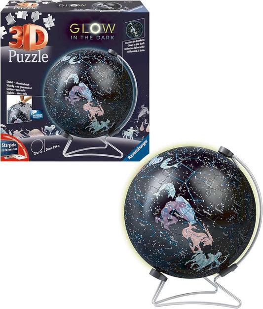 3D Glow in the Dark Star Globe 190pc