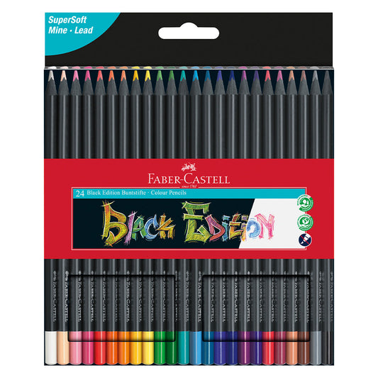 24 Colored Pencils Back Edition