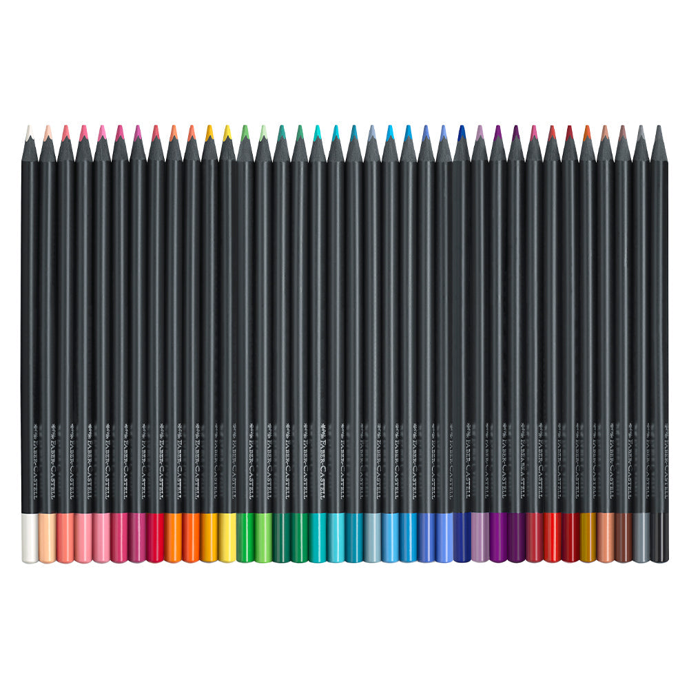 36 Colored Pencils Black Edition