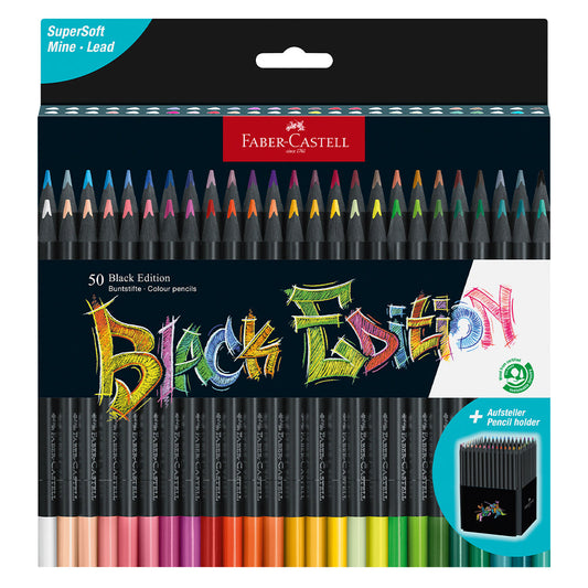 50 Colored Pencils Black Edition
