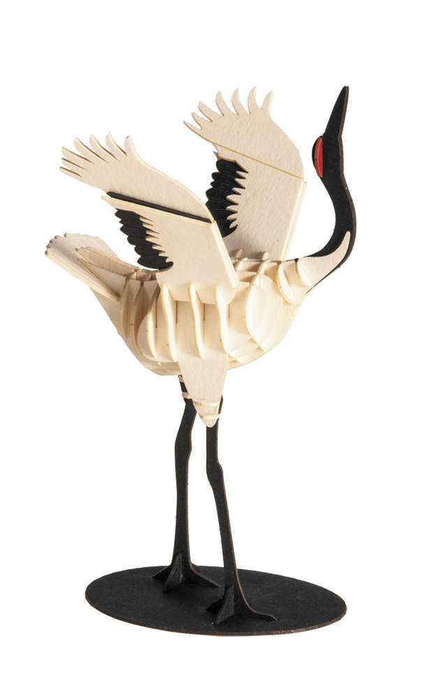 3D Paper Model Whooping Crane