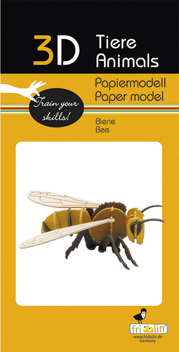 3D Paper Model Bee