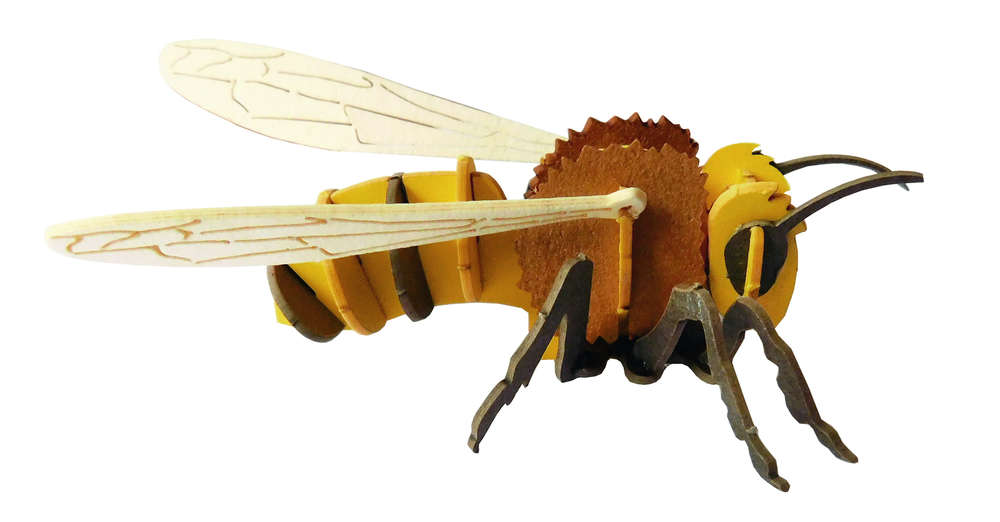 3D Paper Model Bee