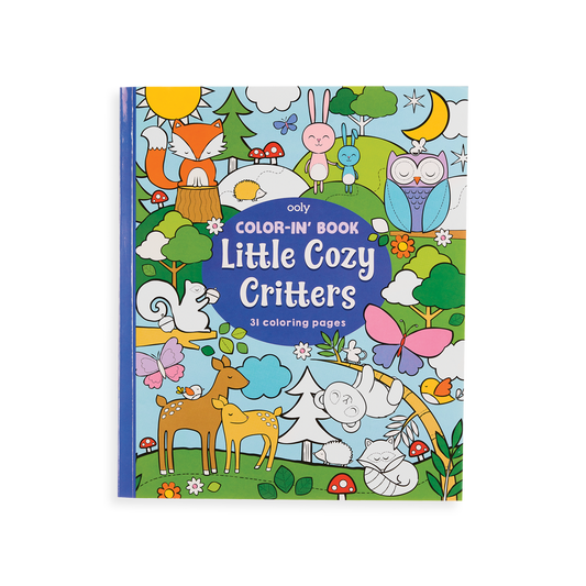 Color-In' Book Little Cozy Critters