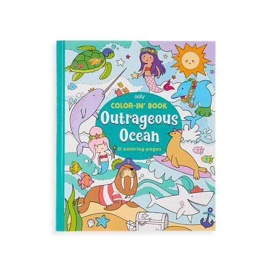 Color-In' Book Outrageous Ocean