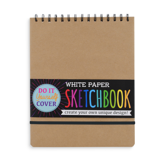 D.I.Y. White Paper Sketch Book 8X10.5" 100g 75 sheets