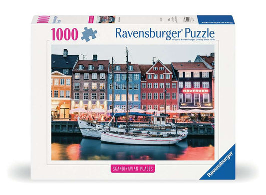 Scandinavian Places Copenhagen, Denmark 1000pc