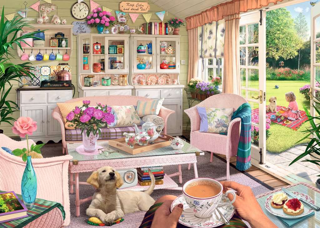 The Tea House 1000pc
