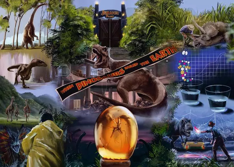 Jurassic Park 1000pc puzzle