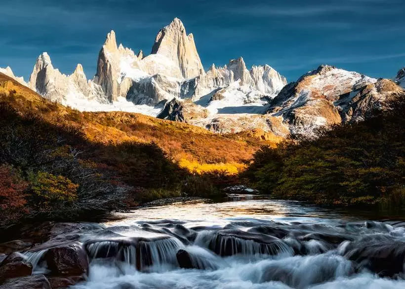 Beautiful Mountains Mount Fitz Roy, Patagonia 1000pc