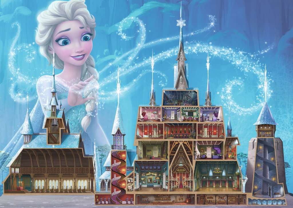 Disney Castles: Elsa 1000pc