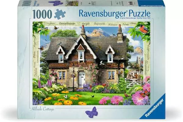 Hillside Cottage 1000pc jigsaw puzzle