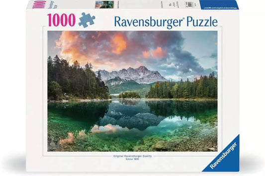 Zugspitze at the Eibsee, Germany 1000pc