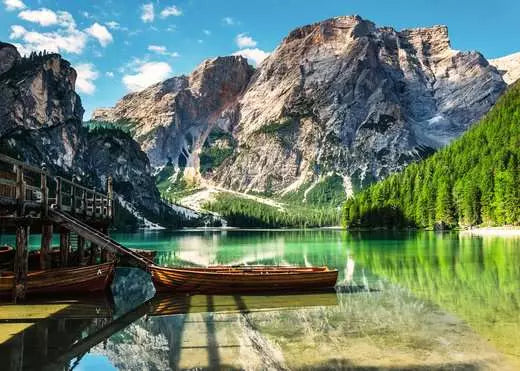 Pragser Wildsee, South Tyrol, Italy 1000pc