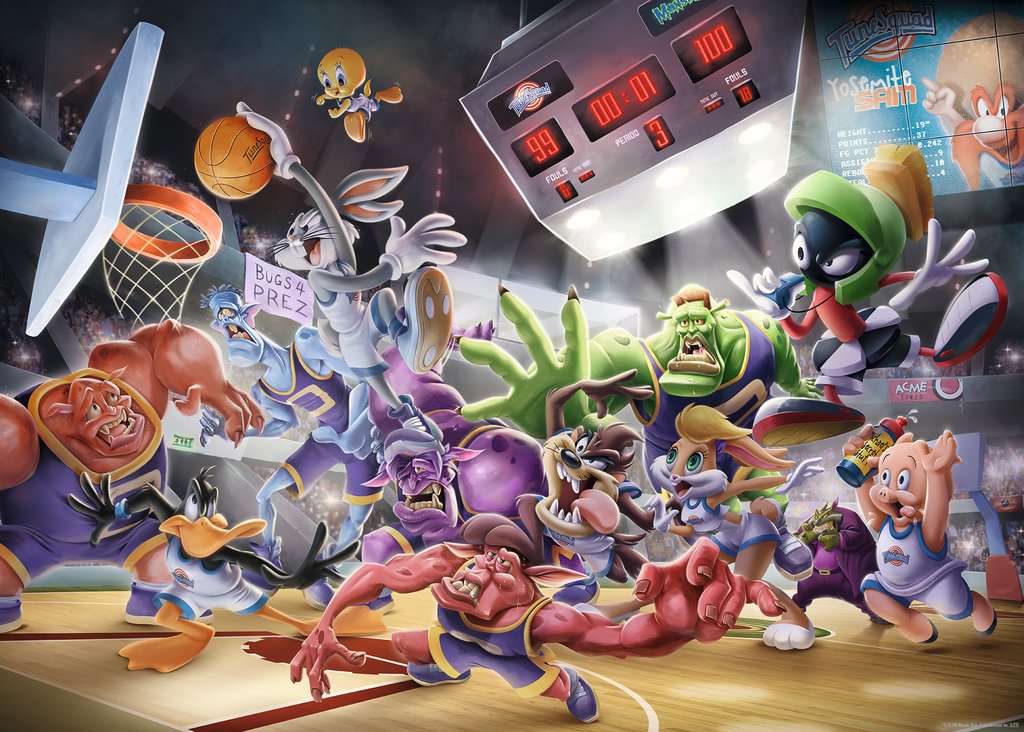 Space Jam Final Dunk 1000pc