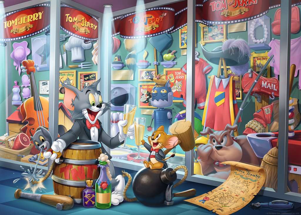 Tom & Jerry Hall of Fame 1000pc