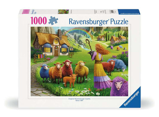 The Happy Sheep Yarn Shop 1000pc