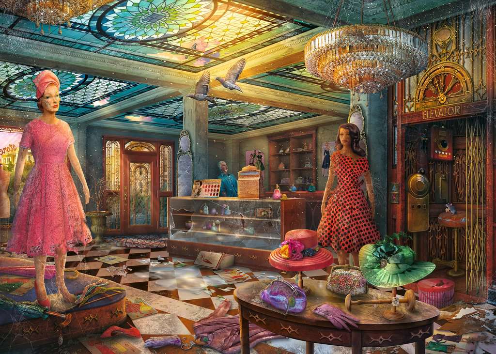 Abandoned Deserted Department Store 1000pc