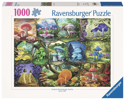 Beautiful Mushrooms 1000pc puzzle