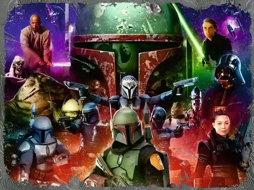 Star Wars Boba Fett Bounty Hunter 1500pc