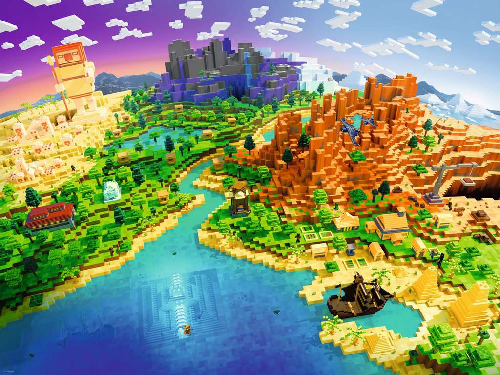 World of Minecraft 1500pc