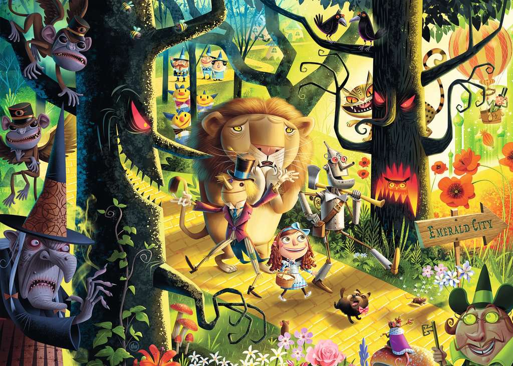 Classic Tales: Lions & Tigers & Bears, Oh My! 1000pc