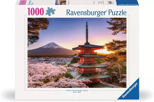 Mount Fuji Cherry Blossom View 1000pc