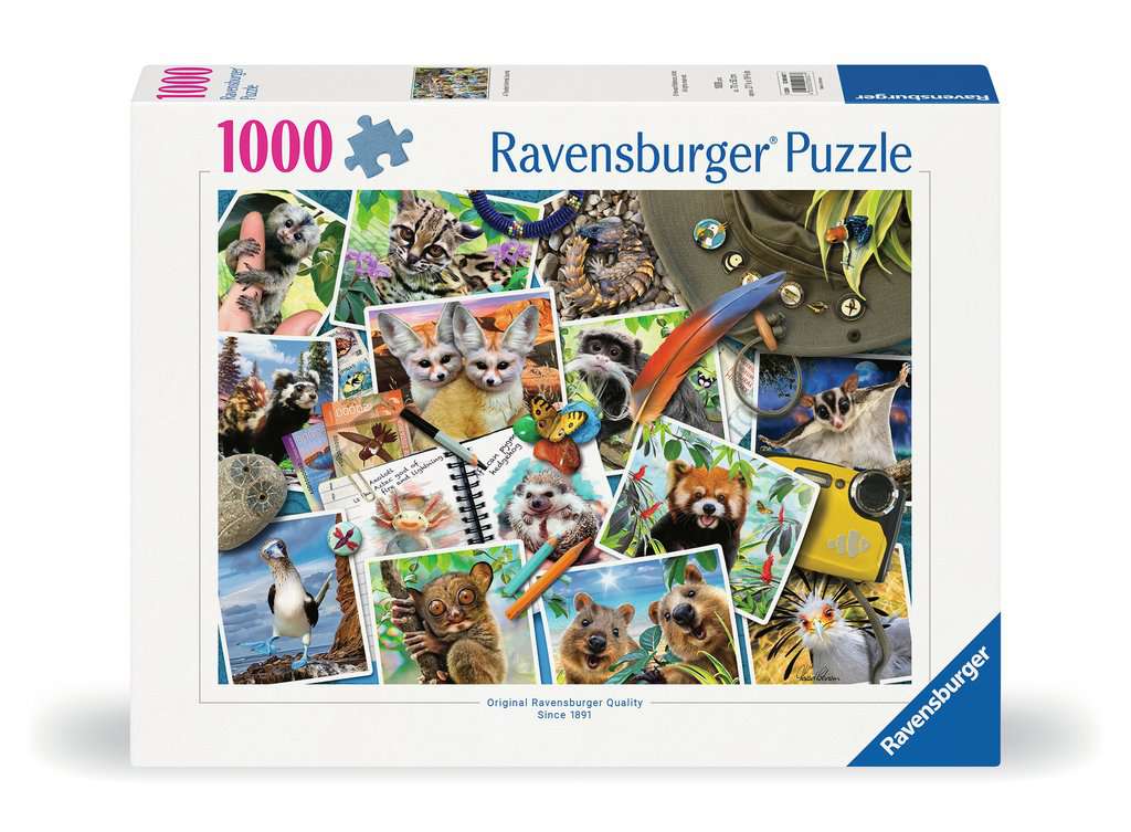 A Traveler's Animal Journal 1000pc