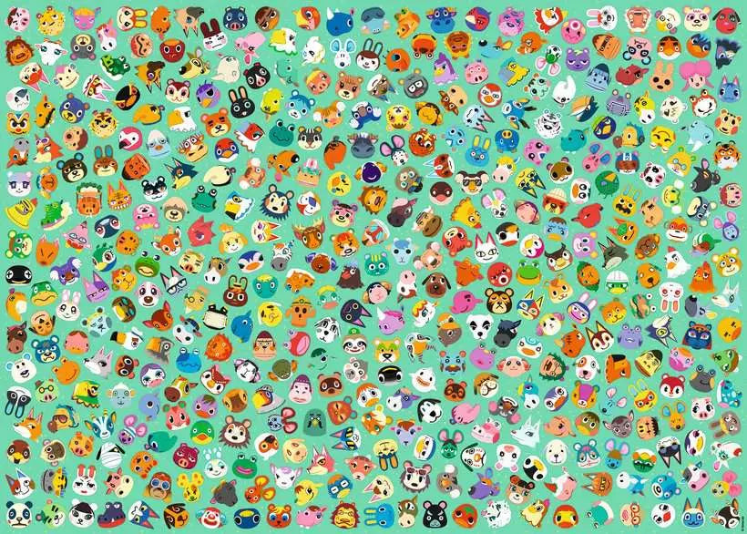 Animal Crossing Challenge 1000pc