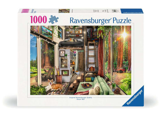 Redwood Forest Tiny House 1000pc