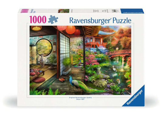 Japanese Garden Teahouse 1000pc