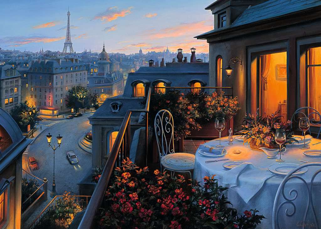 Paris Balcony 1000pc