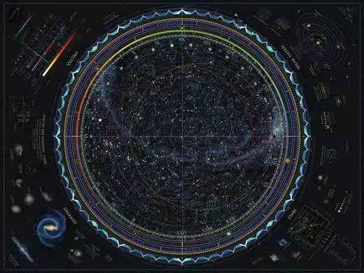 Map of the Universe 1500pc