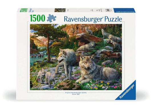 Wolves in Spring 1500pc