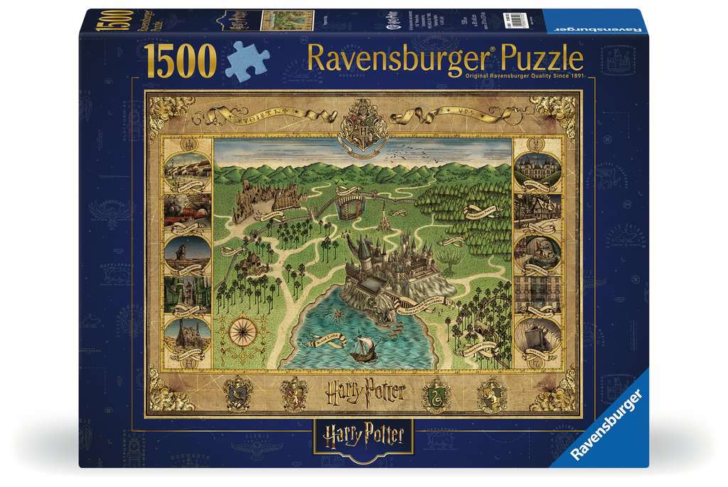 Hogwarts Map 1500pc