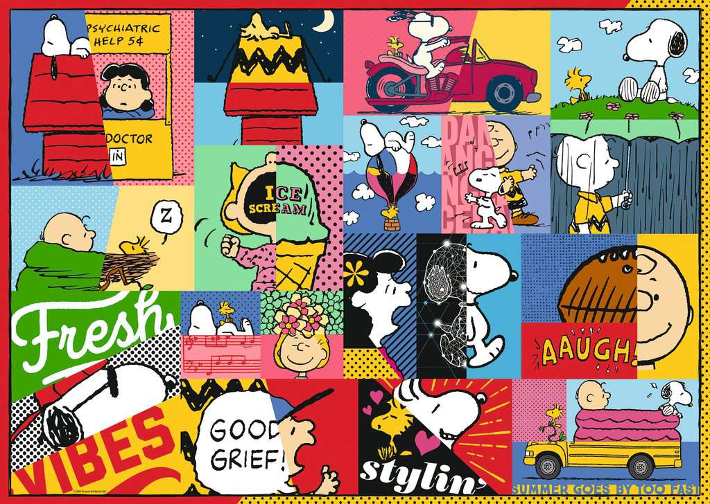 Peanuts Moments 1000pc puzzle