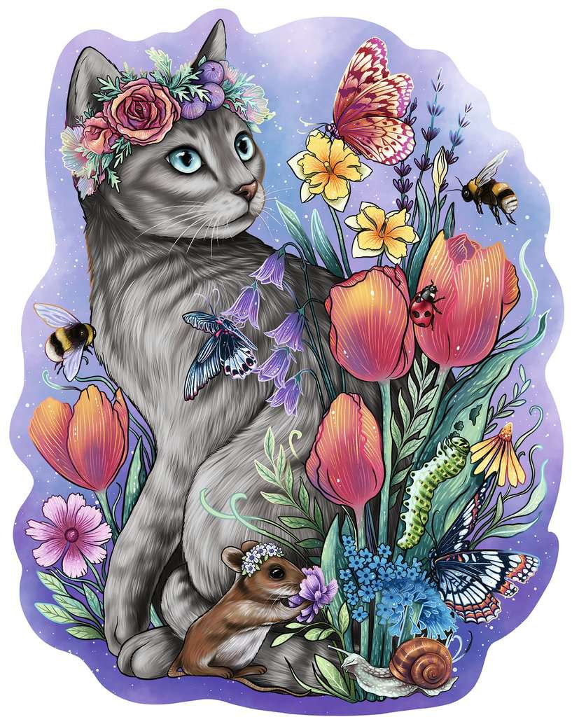 Lovely Cat 150pc Wooden puzzle