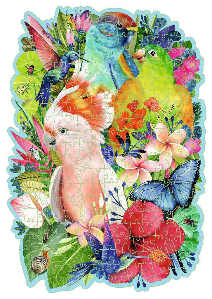 Beautiful Birds 300pc Wooden puzzle
